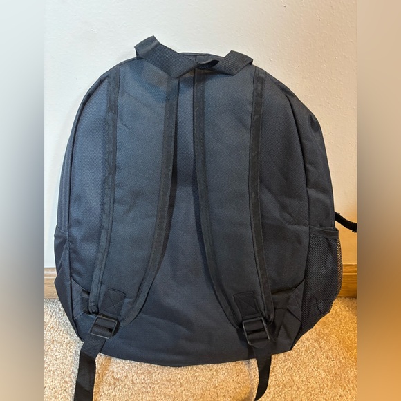 Basic Black Backpack - Picture 2 of 3
